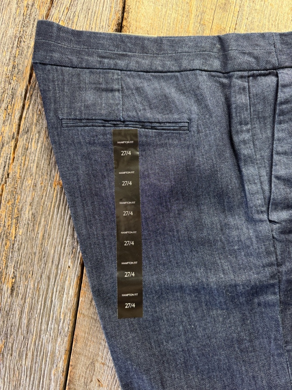 Banana Republic Blue Denim Bermuda Short Size 27 NWOT - Picture 4 of 10